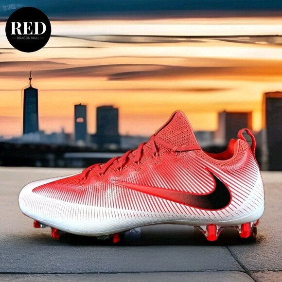 Nike Vapor Untouchable Pro TD Red Football Cleats 833385-601 - Men\'s Size 16
